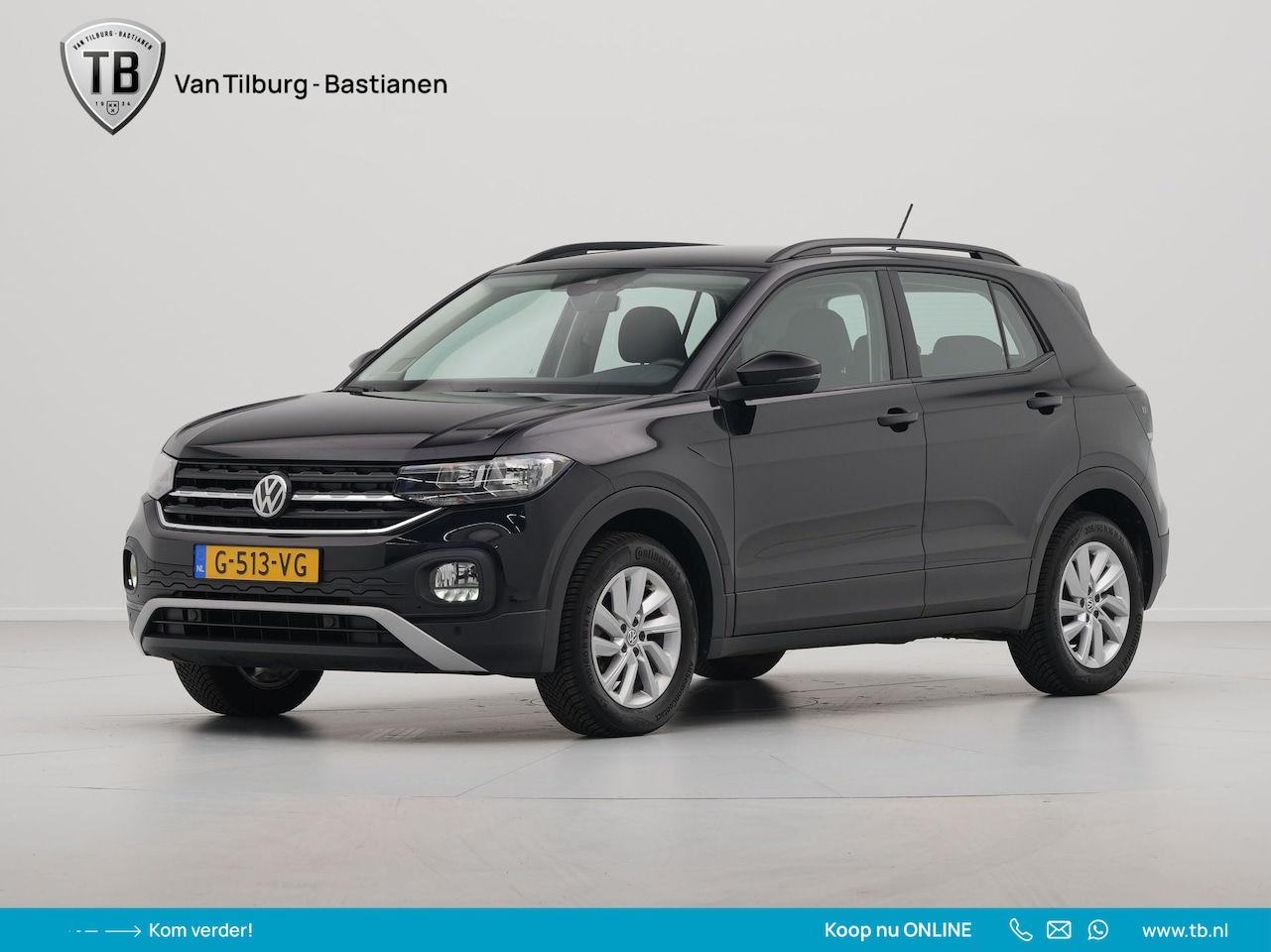 Volkswagen T-Cross - 1.0 TSI 95pk Life Navigatie Trekhaak Pdc Airco Carplay Side assist - AutoWereld.nl