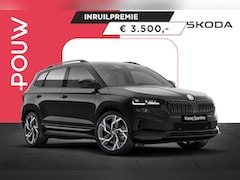 Skoda Karoq - 1.5 TSI 150pk ACT DSG Sportline Business | LMV 19'' | Glazen Panorama-dak | Trekhaak Uitkl