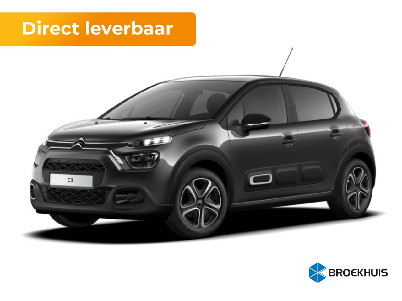 Citroën C3 - 1.2 PureTech Plus | LED koplampen | buitenspiegels elektrisch verstel- en verwarmbaar | cr - AutoWereld.nl