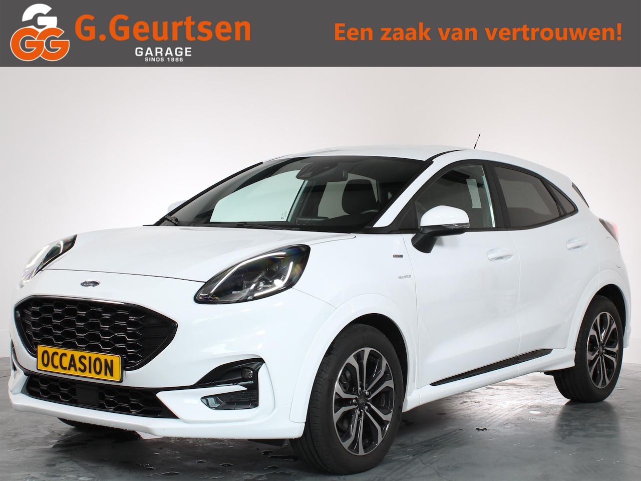 Ford Puma - 1.0 EcoBoost Hybrid ST-Line X Automaat, LED, DAB, Cruise Control, Bluetooth, Stoelverwarmi - AutoWereld.nl