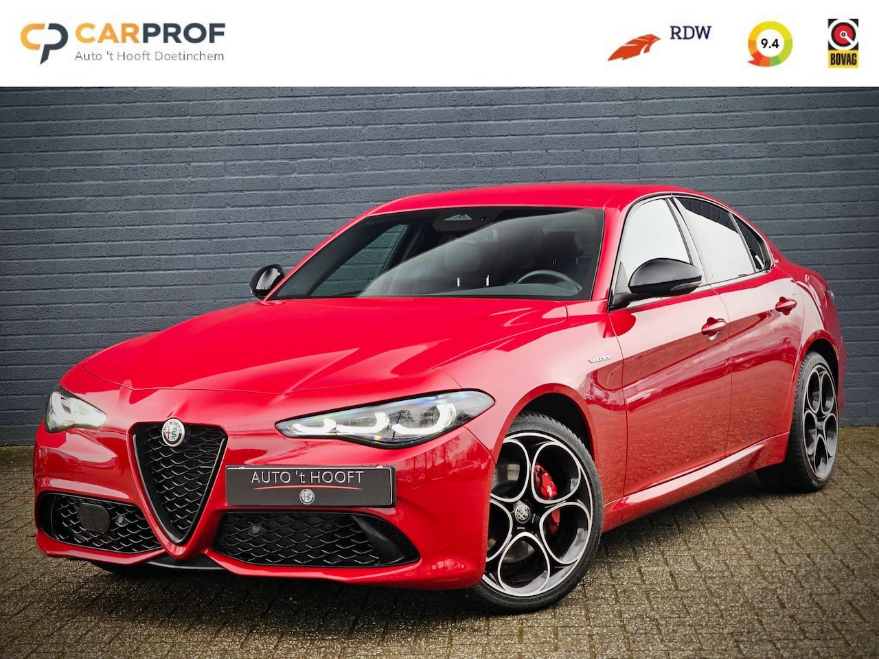 Alfa Romeo Giulia - 2.0 T GME AWD Veloce / HARMAN KAR. / RIJ-ASSISTENT / - AutoWereld.nl