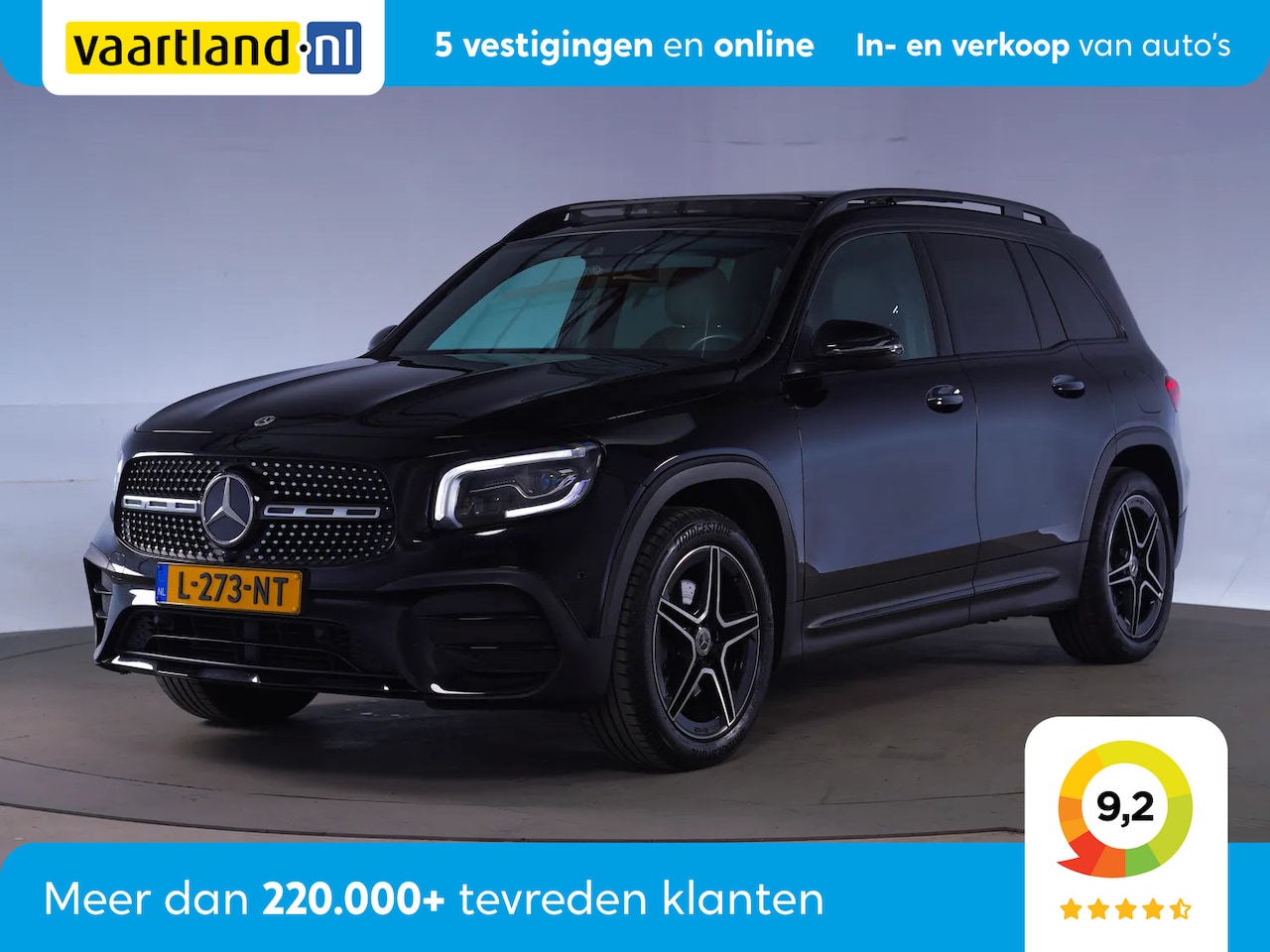 Mercedes-Benz GLB - 200 AMG Line Night Aut. [ Panorama Widescreen Sfeerverlichting ] - AutoWereld.nl