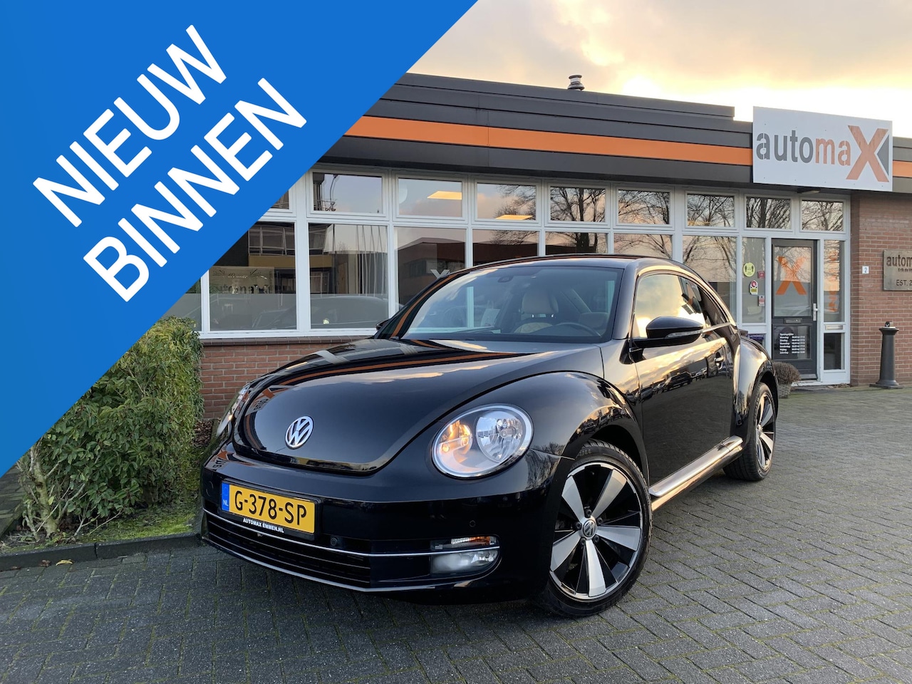 Volkswagen Beetle - 1.2 TSI Design BlueMotion |leder!|Carplay!|Cruise!| - AutoWereld.nl