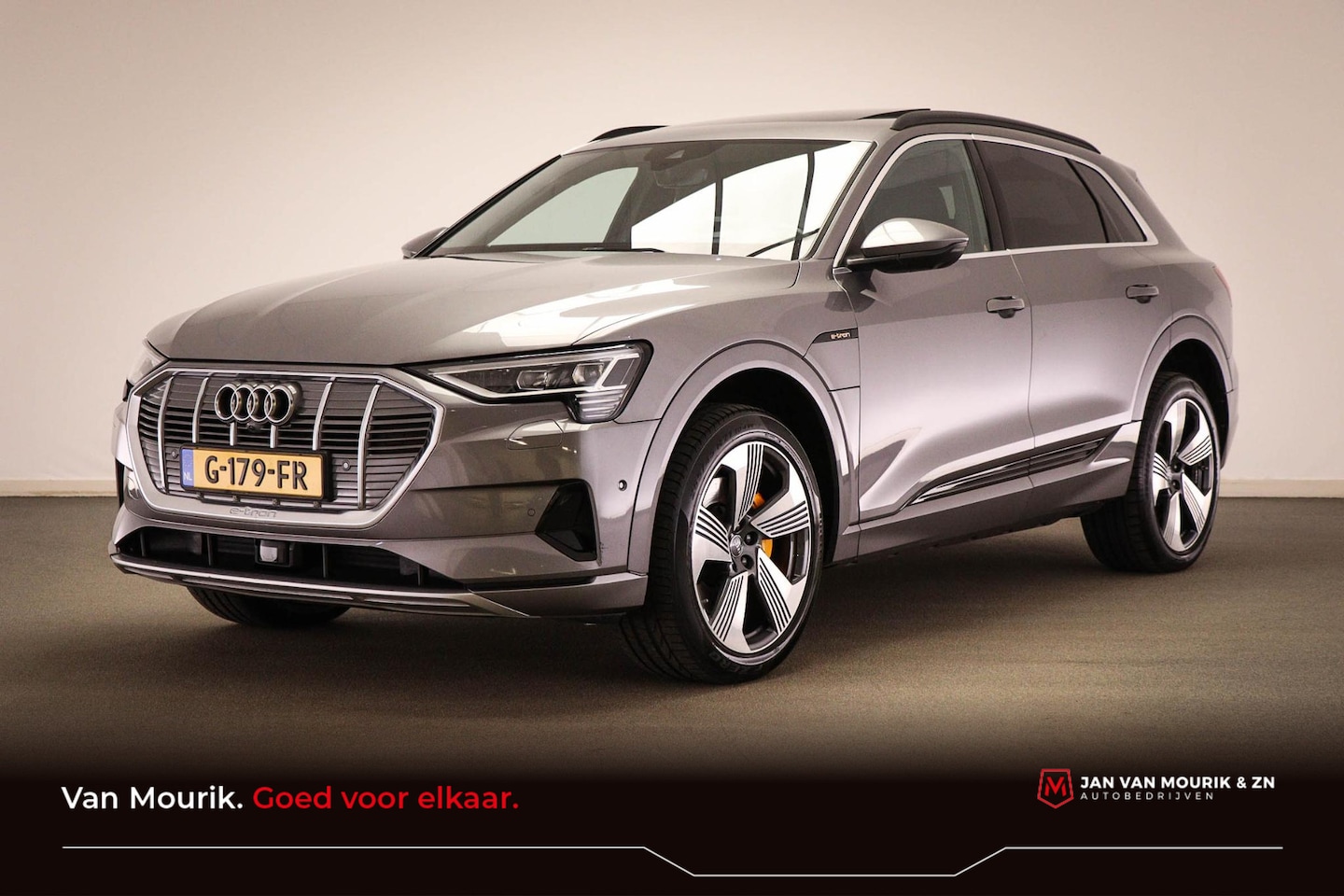 Audi e-tron - e-tron 55 quattro advanced 95 kWh | PANORAMADAK | HEAD UP | SOFTCLOSE | TREKHAAK | 21" - AutoWereld.nl