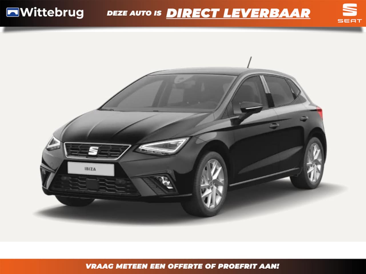 Seat Ibiza - 1.0 EcoTSI FR / Full LED / Sportstoelen / Parkeersensoren voor en achter / Cruise Control - AutoWereld.nl