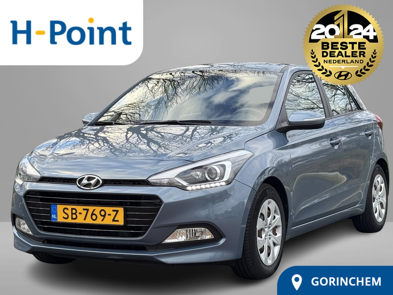 Hyundai i20 - 5drs 1.0 T-GDI 100 PK Comfort | Trekhaak | Climate Control | Navigatie | Camera | - AutoWereld.nl