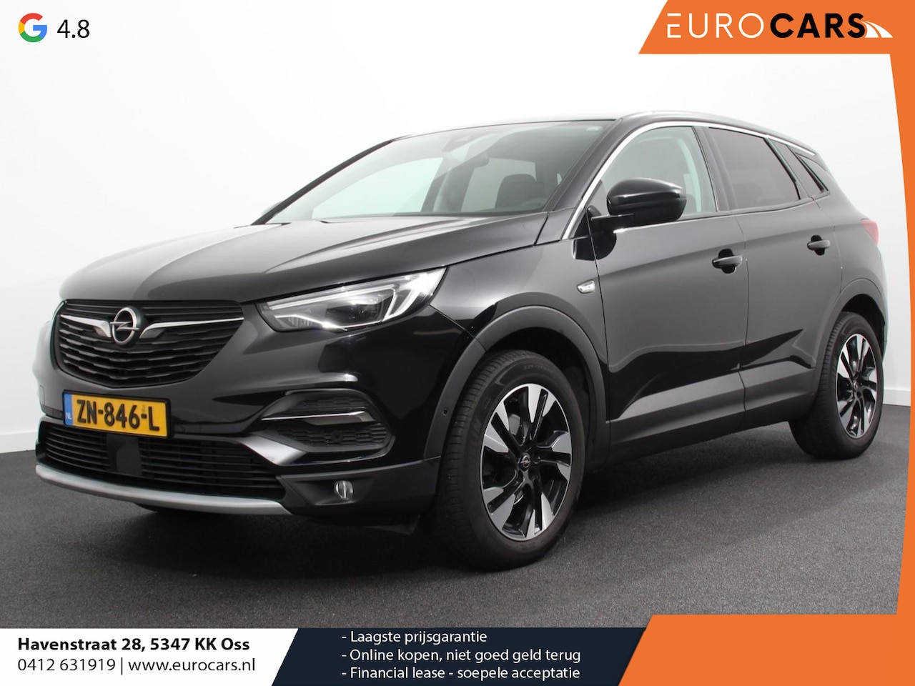 Opel Grandland X - 1.2 Turbo Automaat Innovation | Leder | Memory seats | Stoel ventilatie en verwarming | Na - AutoWereld.nl