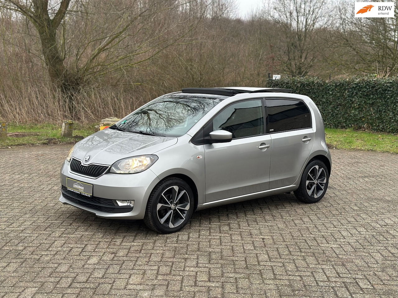 Skoda Citigo - 1.0 Clever PANO I CRUISE I PDC I 5 DEURS I ALCANTARA I ZEER MOOI - AutoWereld.nl