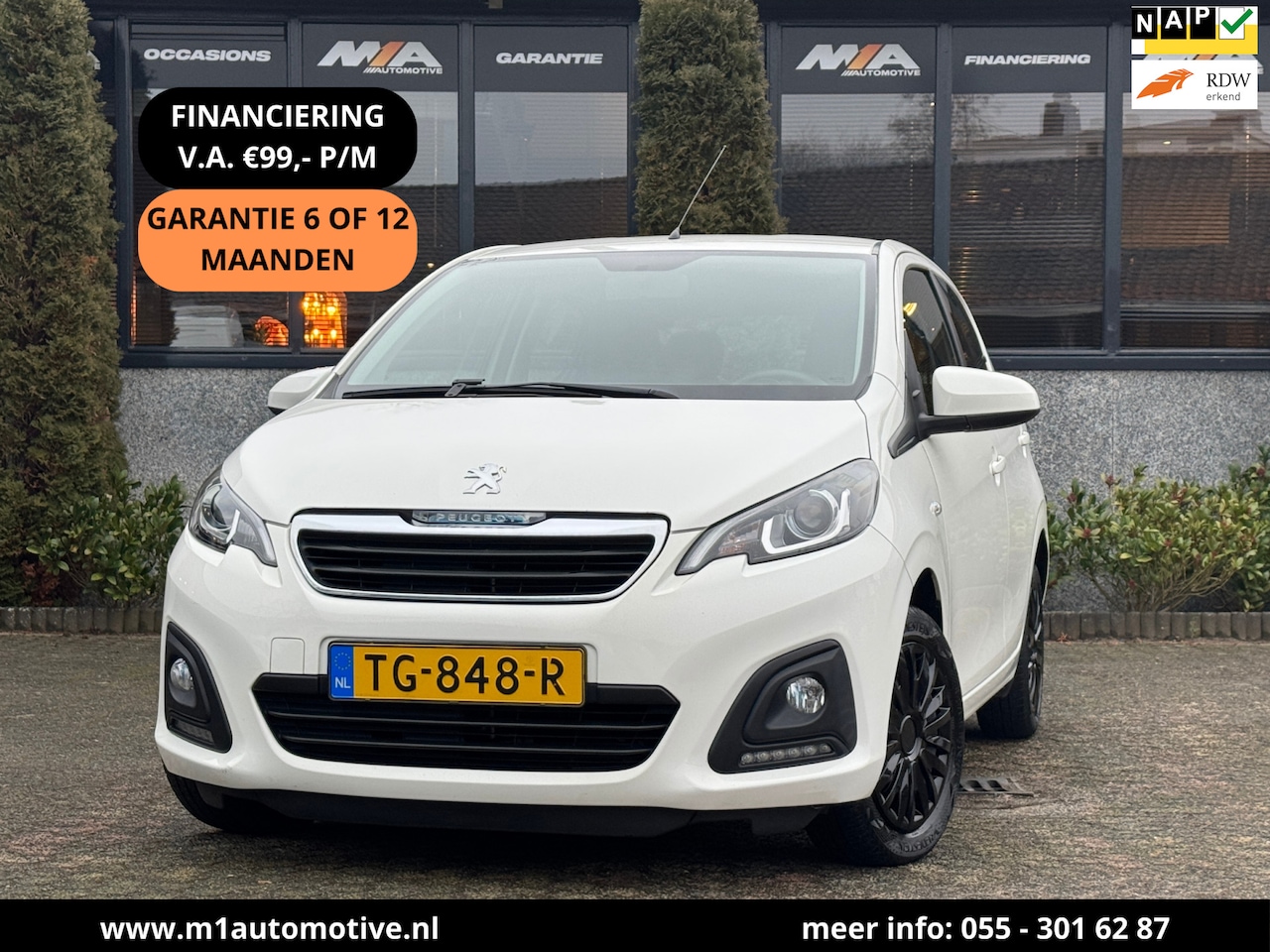 Peugeot 108 - 1.0 e-VTi Active | Airco | Cruise Control - AutoWereld.nl