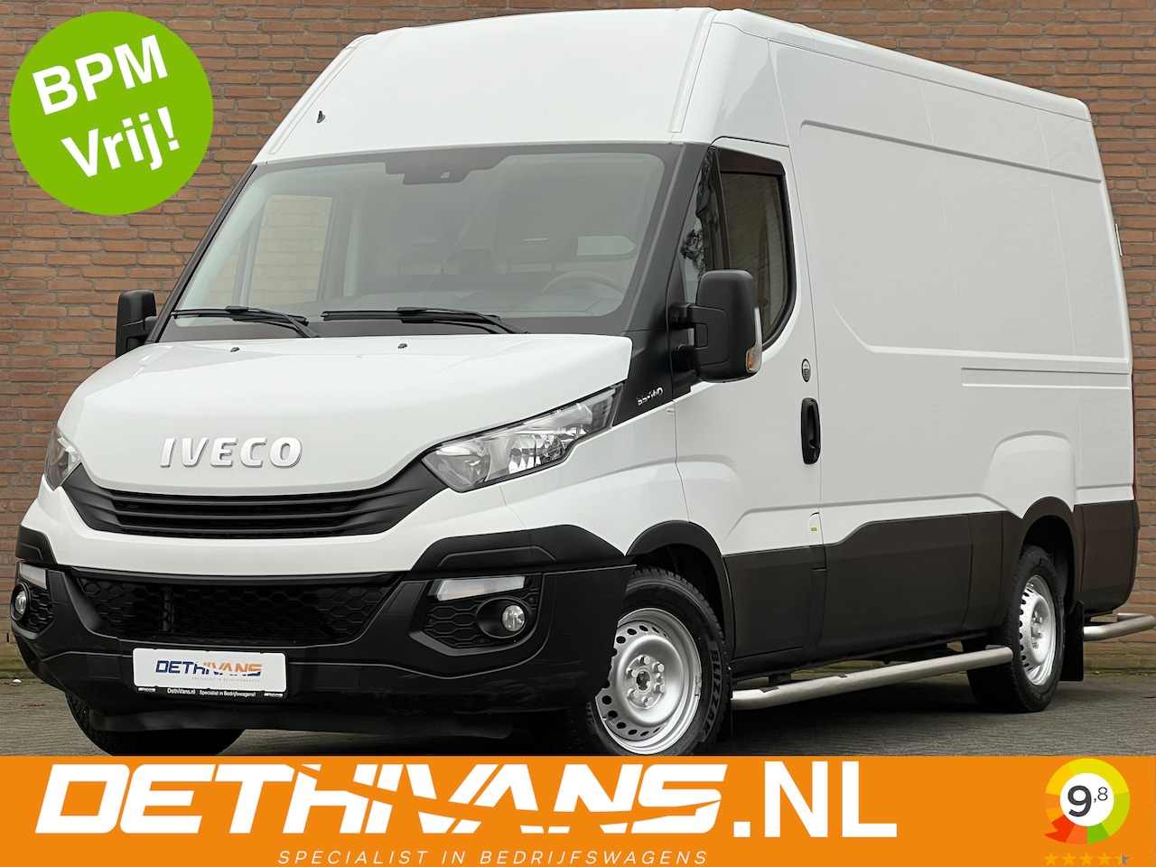 Iveco Daily - 35S14 140PK L2H2 Cruisecontrol / Airconditioning / Trekhaak 3.500kg - AutoWereld.nl