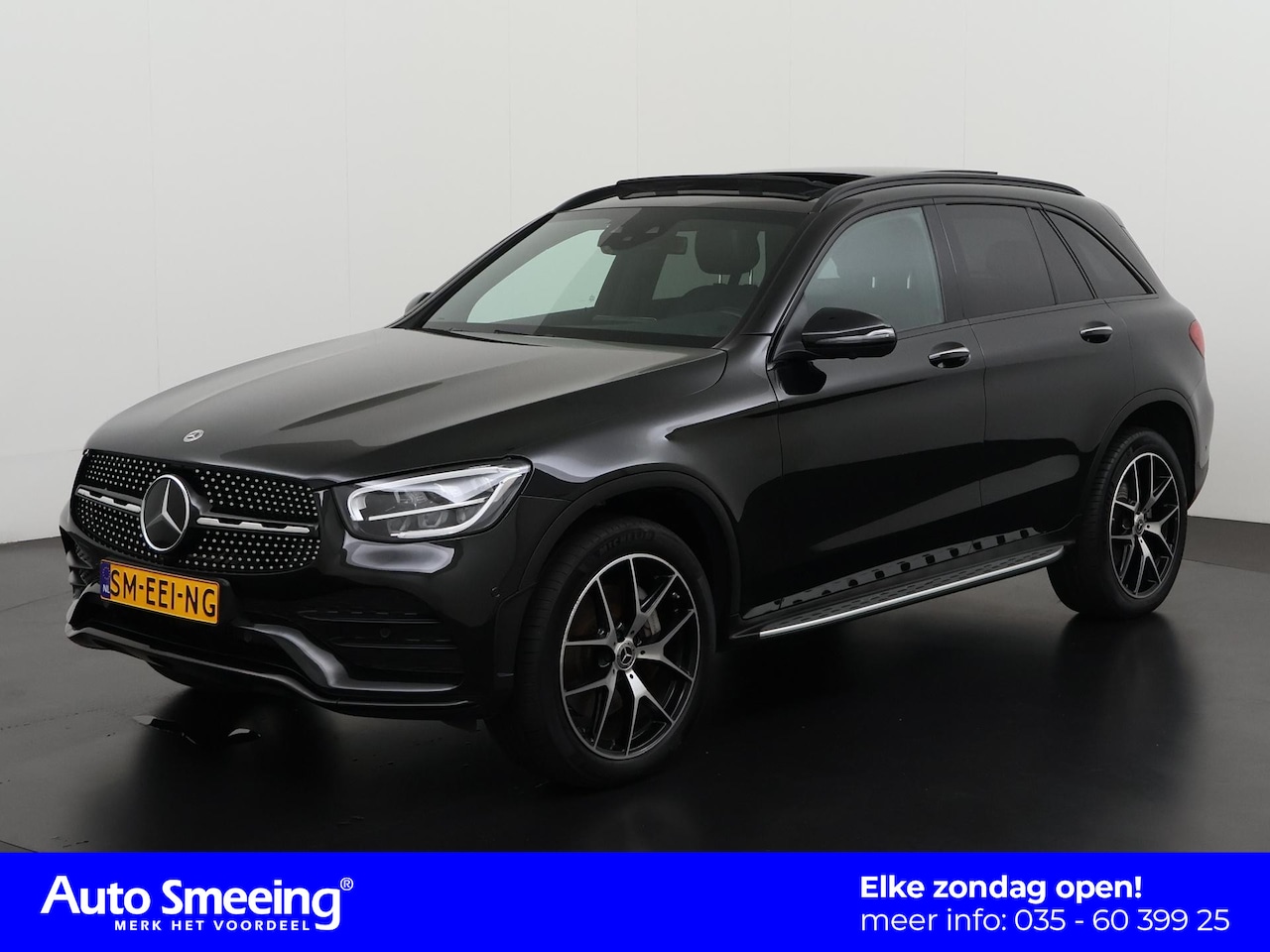 Mercedes-Benz GLC-klasse - 300e 4MATIC Premium Plus AMG Night | Panoramadak | Leder | Mem stoel | Adaptive cruise | Z - AutoWereld.nl