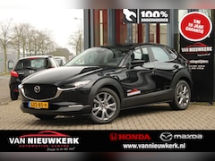 Mazda CX-30 - E-Skyactiv G 150pk M Hybrid Automaat Exclusive-Line Leder Pack Draadloze Lader+Carplay