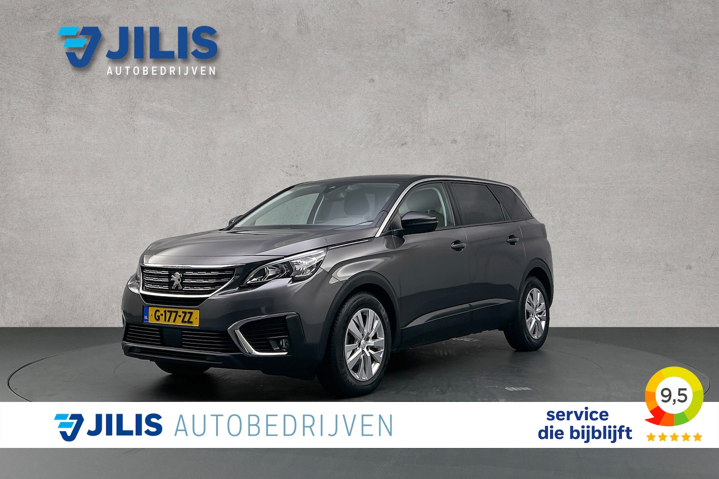 Peugeot 5008 - 1.2 PureTech Blue Lease Executive | Cruise control | Climate control | Parkeersensoren | A - AutoWereld.nl