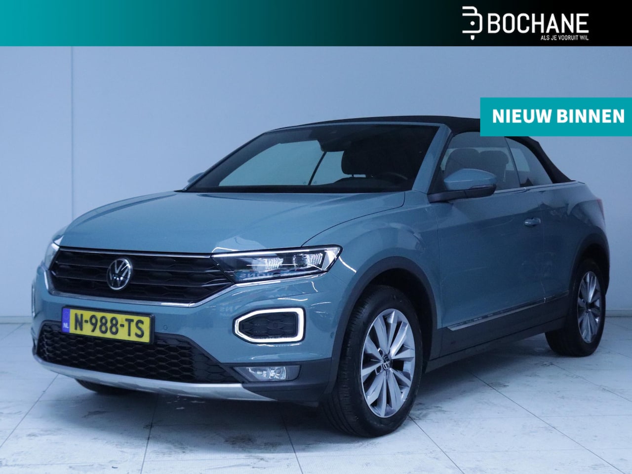 Volkswagen T-Roc Cabrio - 1.5 TSI Style Clima/Navi/Stoelverwarming - AutoWereld.nl