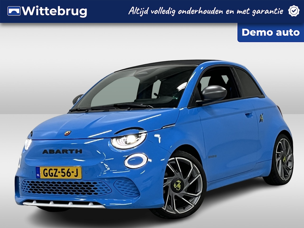 Fiat 500 Abarth - Turismo 42 kWh Abarth 500C ELECTRISCH KANON !! - AutoWereld.nl