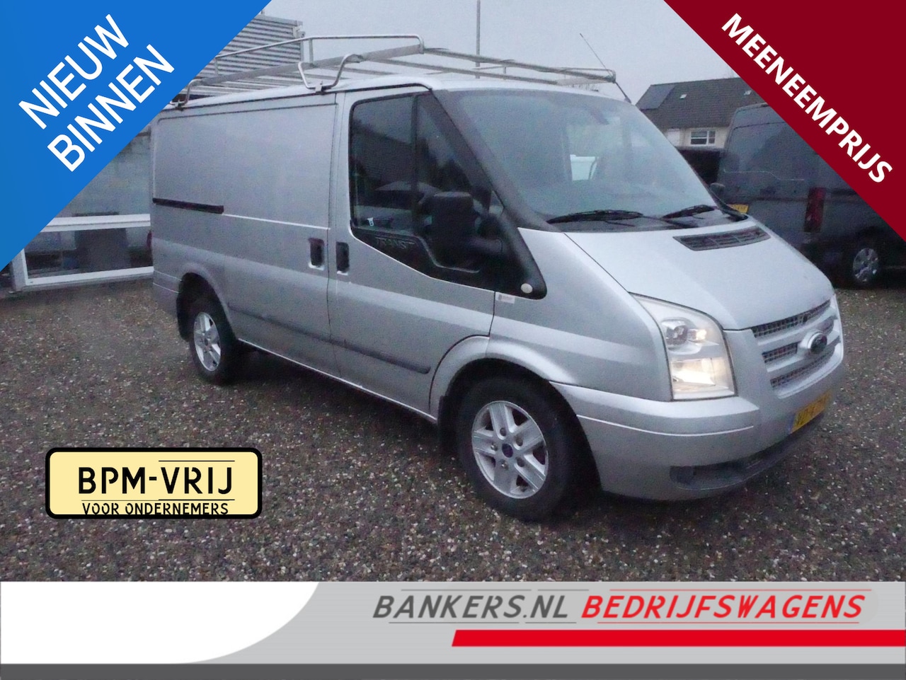 Ford Transit - 260S 2.2 TDCI 260S 2.2 TDCI 140PK, L1H1, Airco, Geen garantie, zo meenemen - AutoWereld.nl