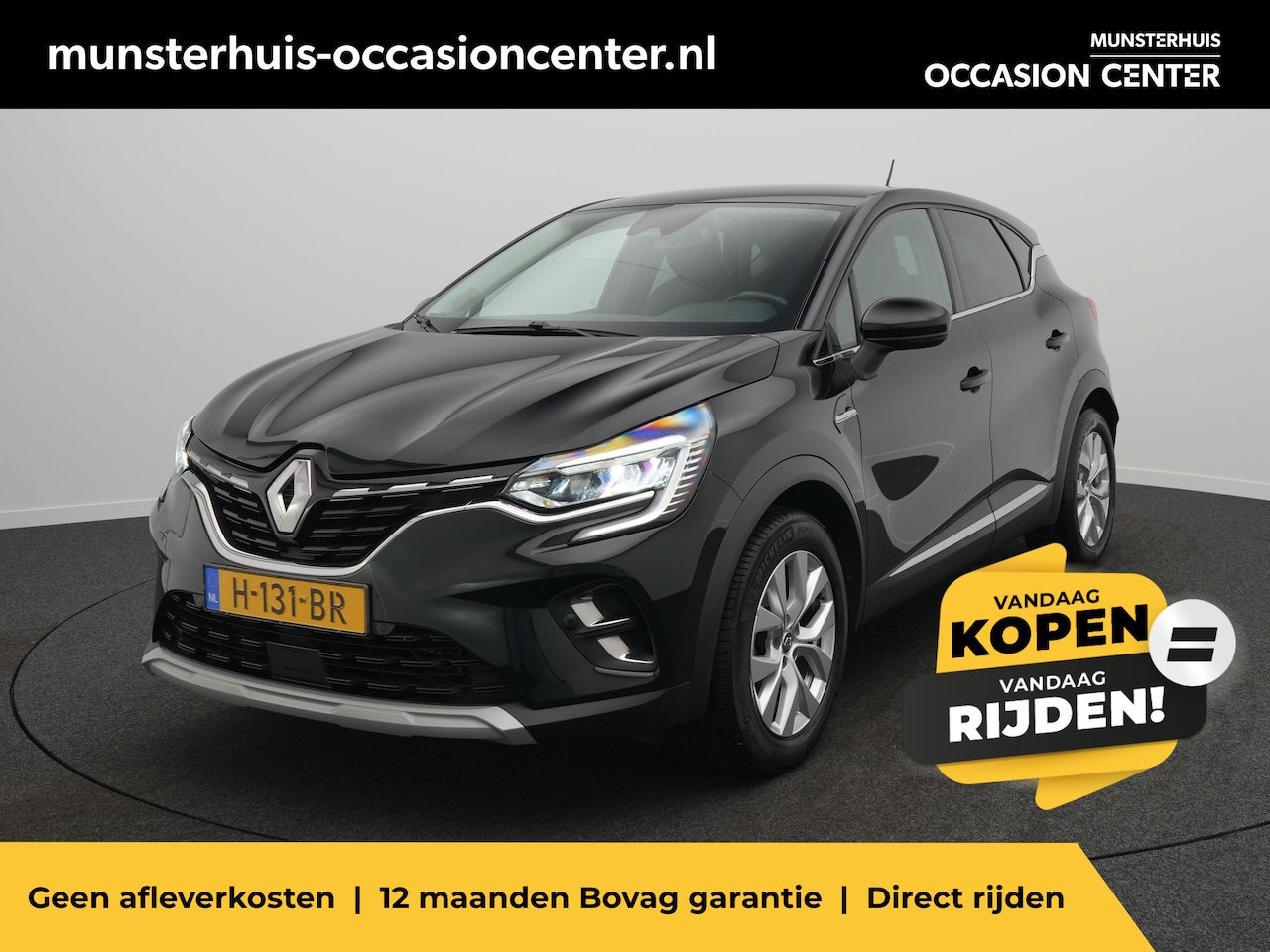 Renault Captur - 1.0 TCe 100 Intens - Achteruitrijcamera - Navigatie - AutoWereld.nl