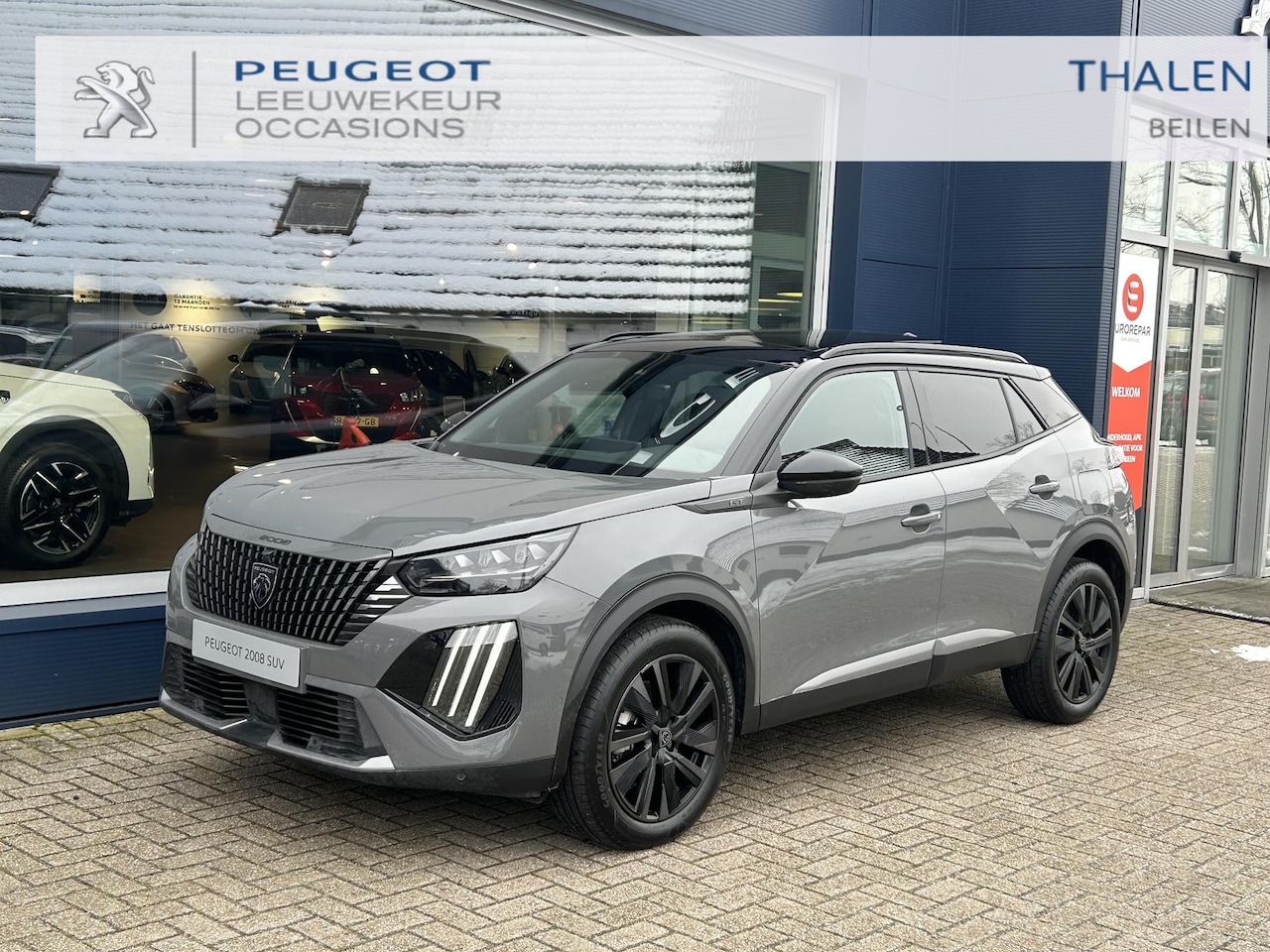 Peugeot 2008 - 1.2 Hybrid 136 GT | Nieuwe Hybride Uitvoering | Schuif-Kantel Panoramadak | Navigatie | Ke - AutoWereld.nl