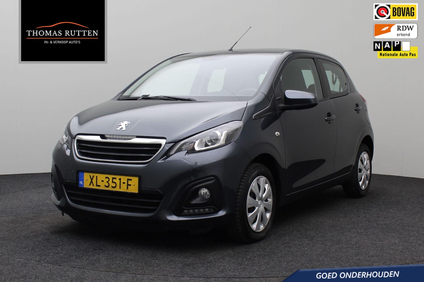 Peugeot 108 - 1.0 e-VTi Active 2019 | Goed Onderhouden | Airco | Elektrische Ramen | 2 Sleutels | Stuurw - AutoWereld.nl