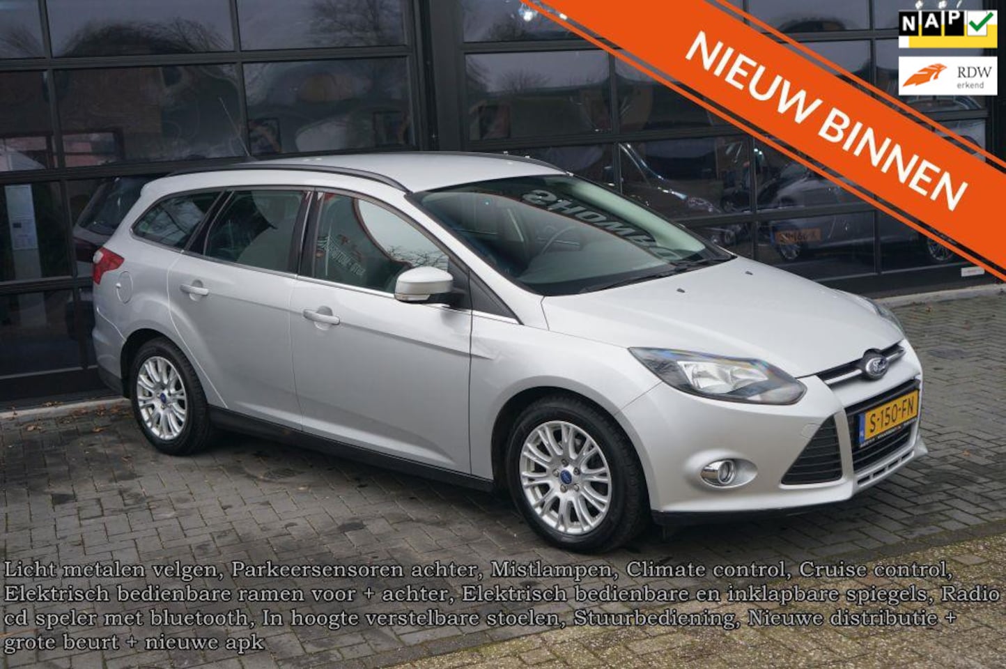 Ford Focus Wagon - 1.0 EcoBoost Edition Plus 1.0 EcoBoost Edition Plus - AutoWereld.nl