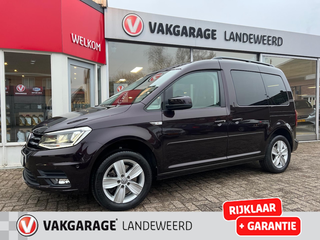 Volkswagen Caddy - 1.4 TGI Highline 1.4 TGI Highline, navi, cruise, trekhaak, 1e eigenaar - AutoWereld.nl