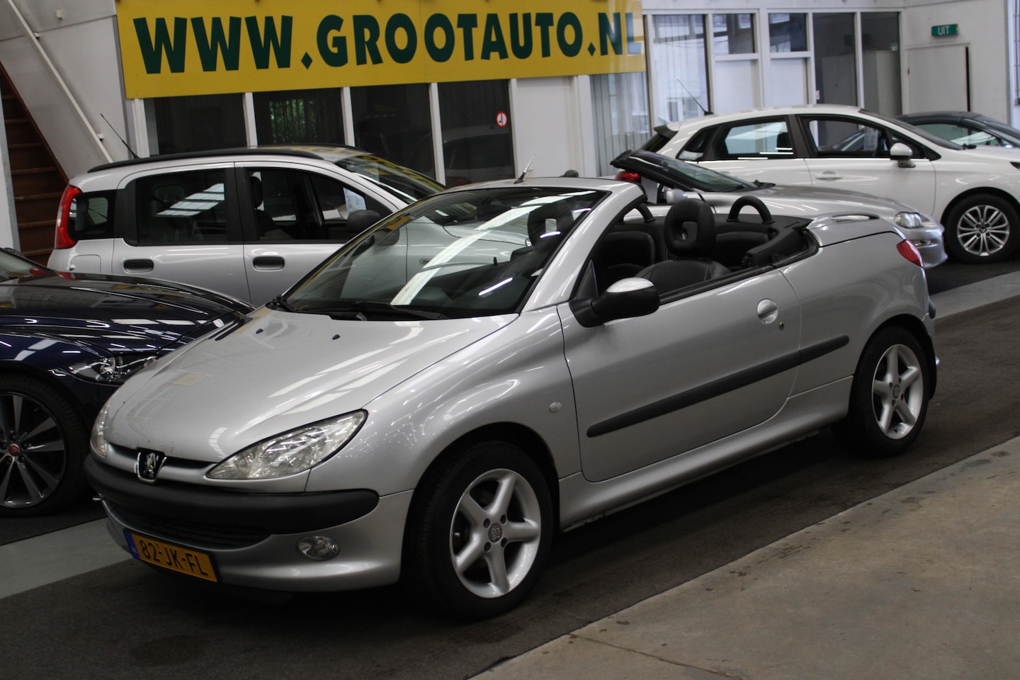 Peugeot 206 CC - 1.6-16V Lichtmetalen velgen, Leer int., Stuurbekrachtiging - AutoWereld.nl