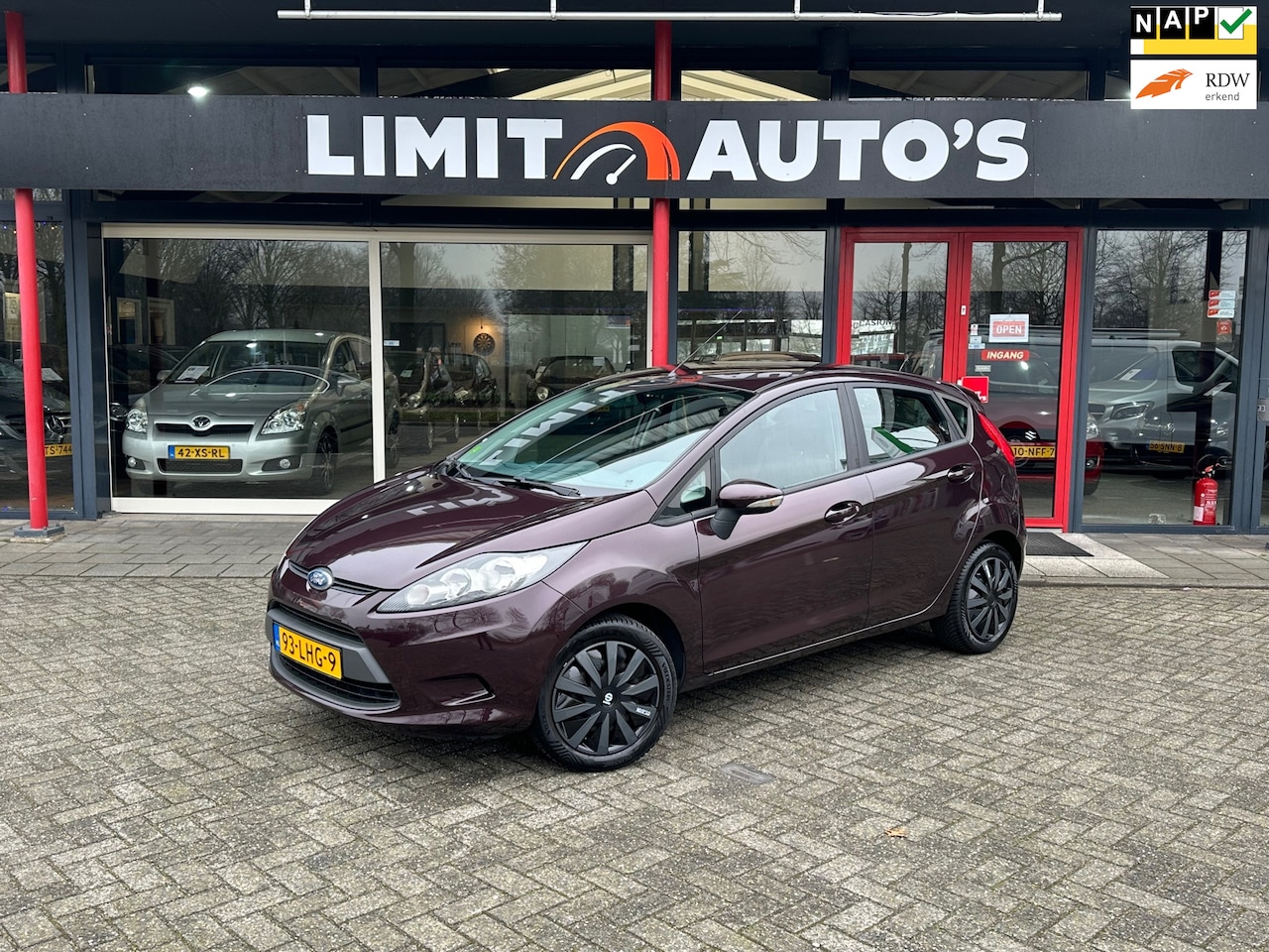 Ford Fiesta - 1.25 Limited Airco/El.ramen/5drs/Nap/Apk - AutoWereld.nl