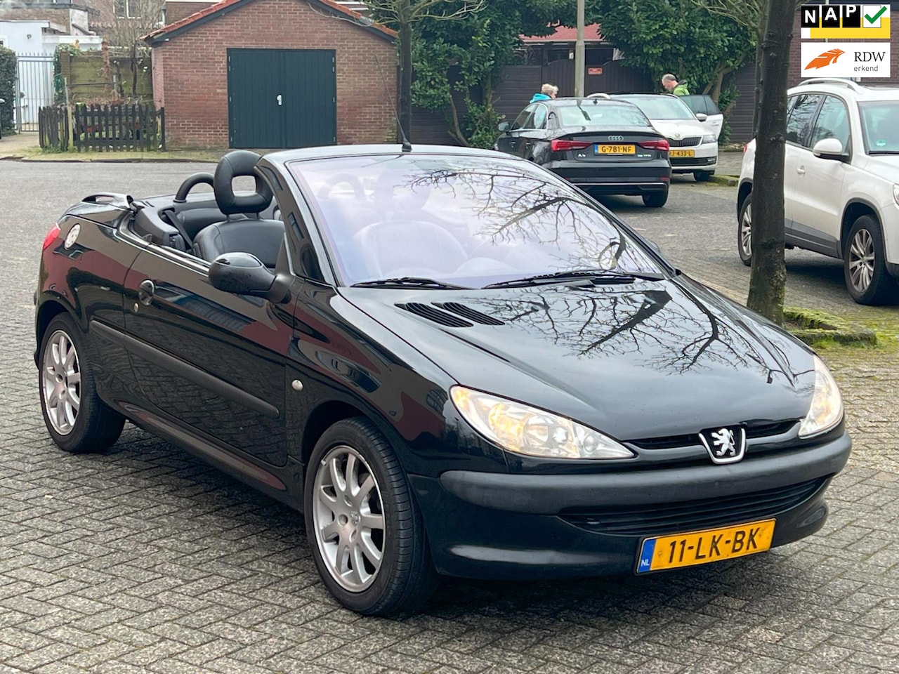 Peugeot 206 CC - 2.0-16V APK 02-2026 CLIMATE CONTROL LEDER - AutoWereld.nl