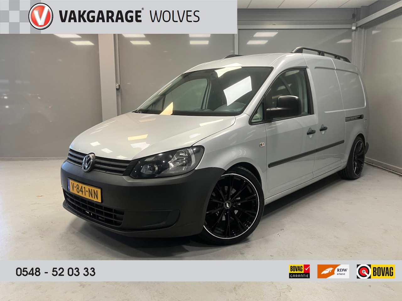 Volkswagen Caddy Maxi - 1.6 TDI BMT | Airco | Trekhaak | Velgen | Betimmering | - AutoWereld.nl