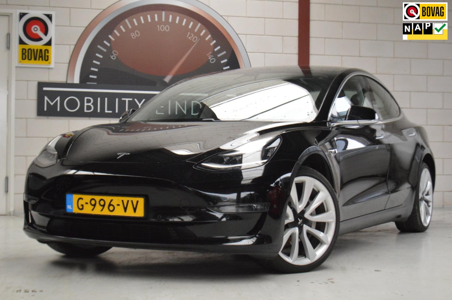 Tesla Model 3 - Long Range RWD Long Range AWD 75 kWh 1e eig, GARANTIE, Topstaat! - AutoWereld.nl