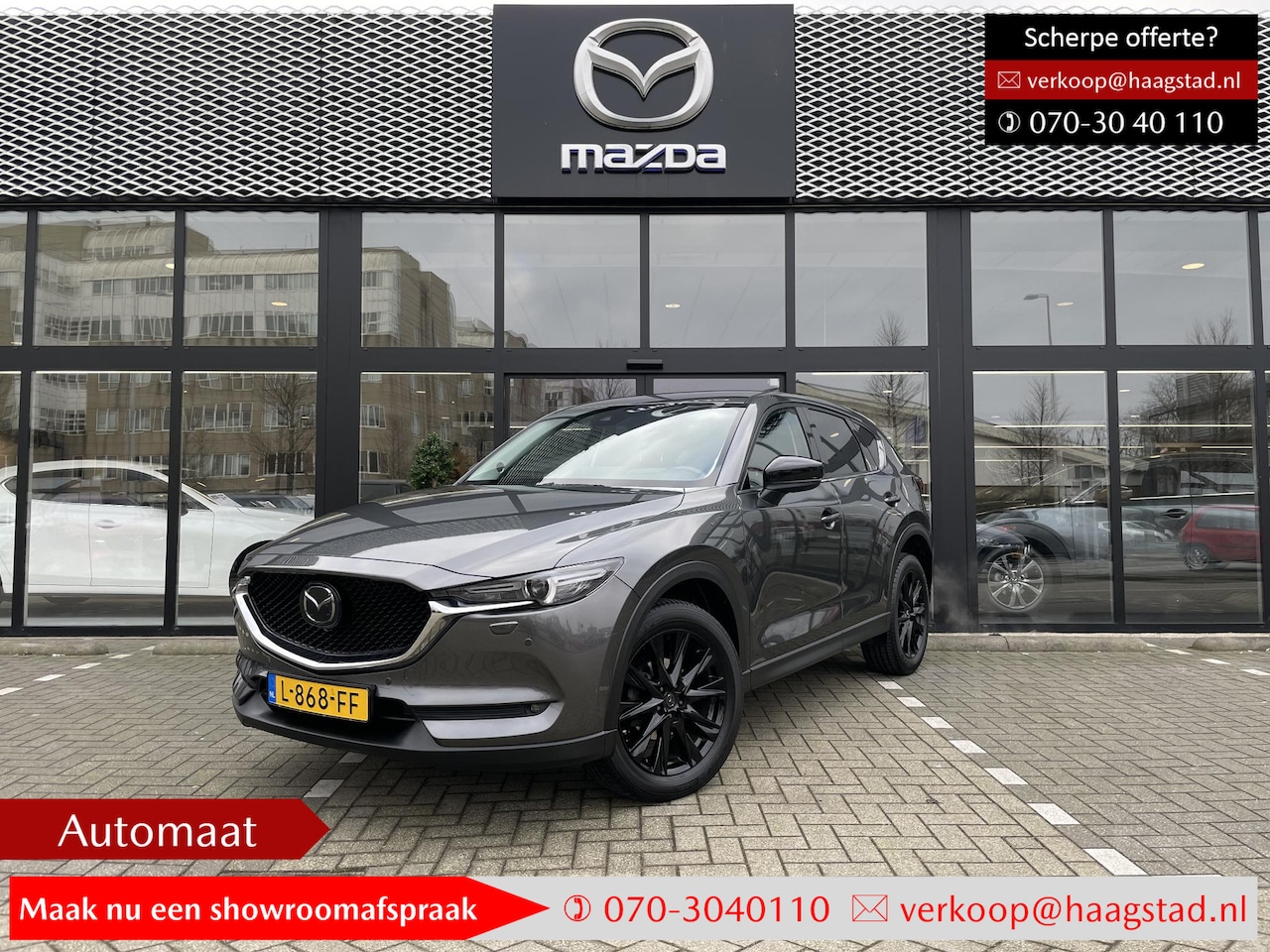 Mazda CX-5 - 2.0 SkyActiv-G 165 Sportive BTW auto / 1e Eigenaar / Dealer Onderhouden - AutoWereld.nl