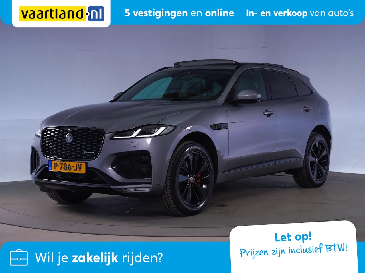 Jaguar F-Pace - 2.0 P400e PHEV R-Dynamic HSE [ Panorama ] - AutoWereld.nl