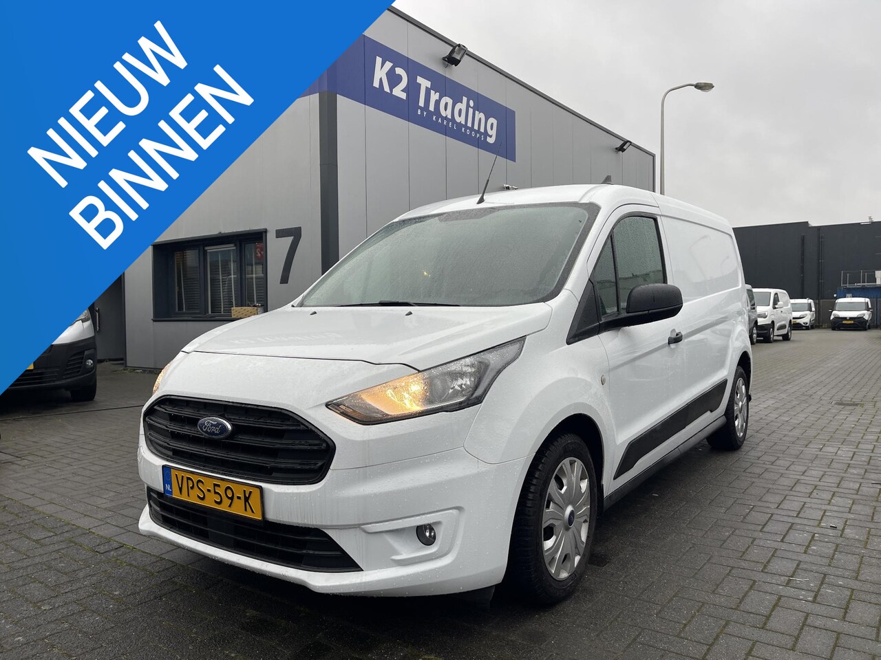 Ford Transit Connect - 1.5 EcoBlue L2 Trend LANG CAMERA NAVI AIRCO 6-BAK - AutoWereld.nl