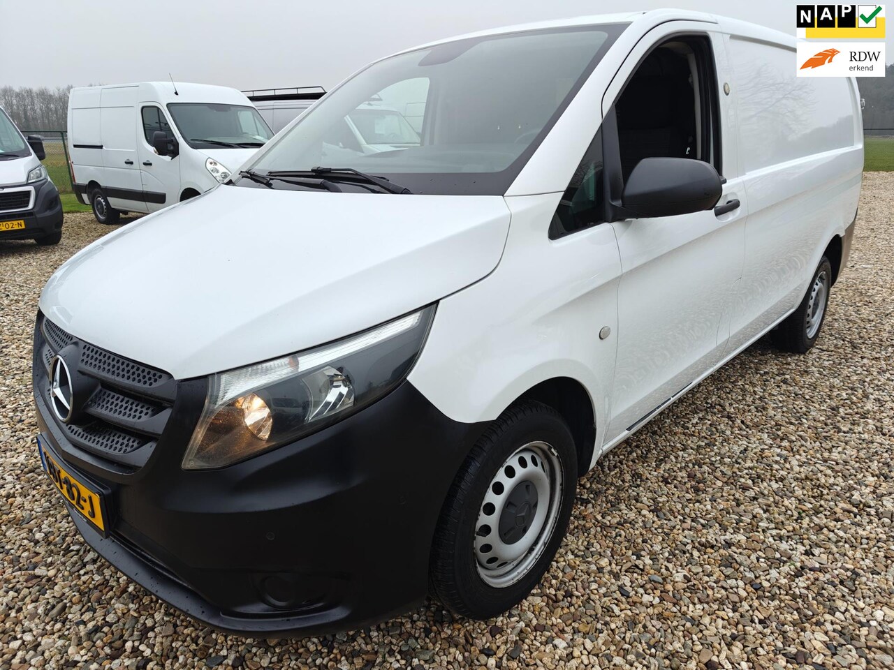 Mercedes-Benz Vito - 111 CDI Lange uitvoering , Euro 6 , Apk dec. 2025, Mooie bus. Cruise controle , PDC - AutoWereld.nl