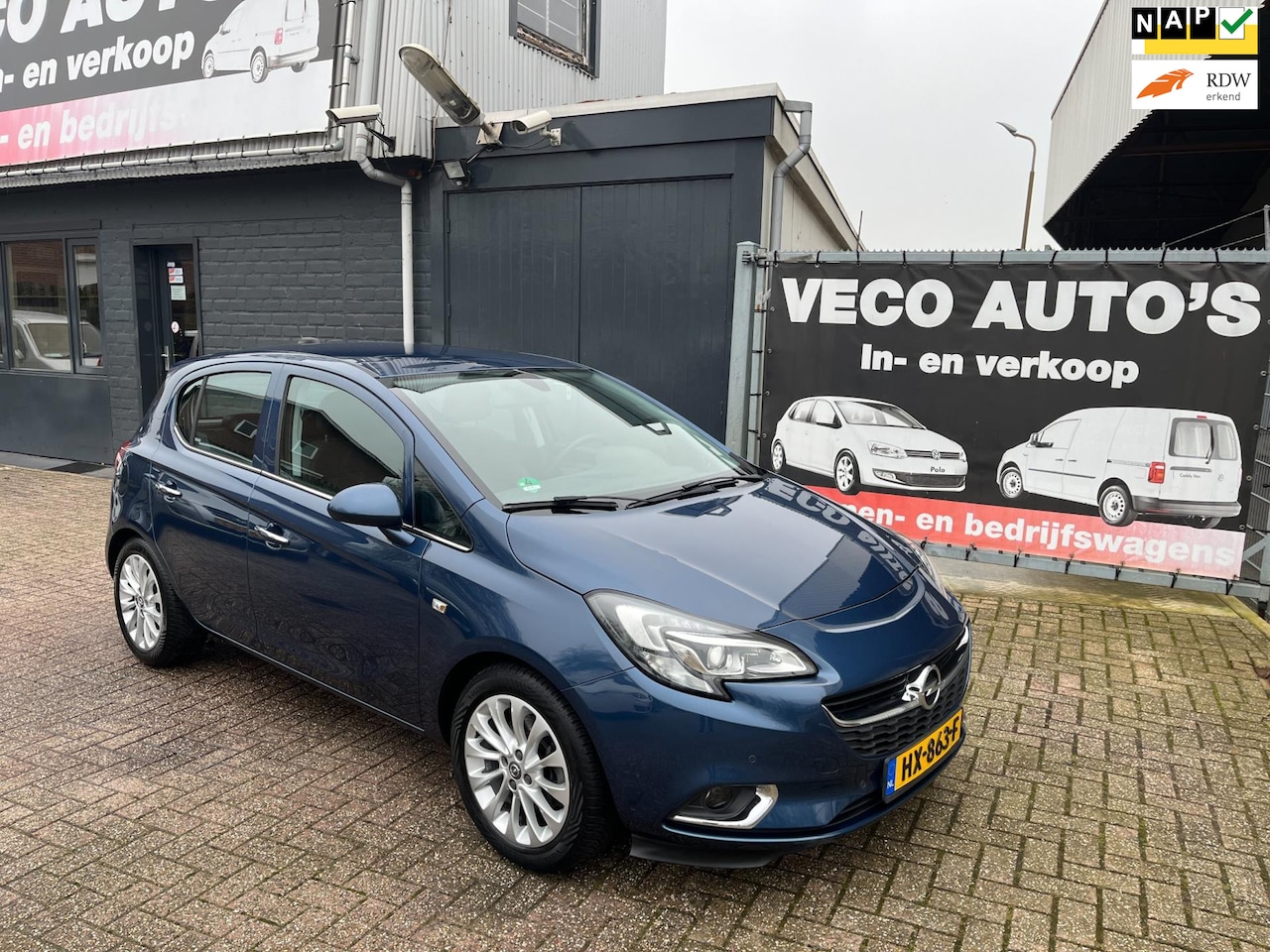 Opel Corsa - 1.0 Turbo Cosmo ecc led xenon nieuwstaat NL auto - AutoWereld.nl