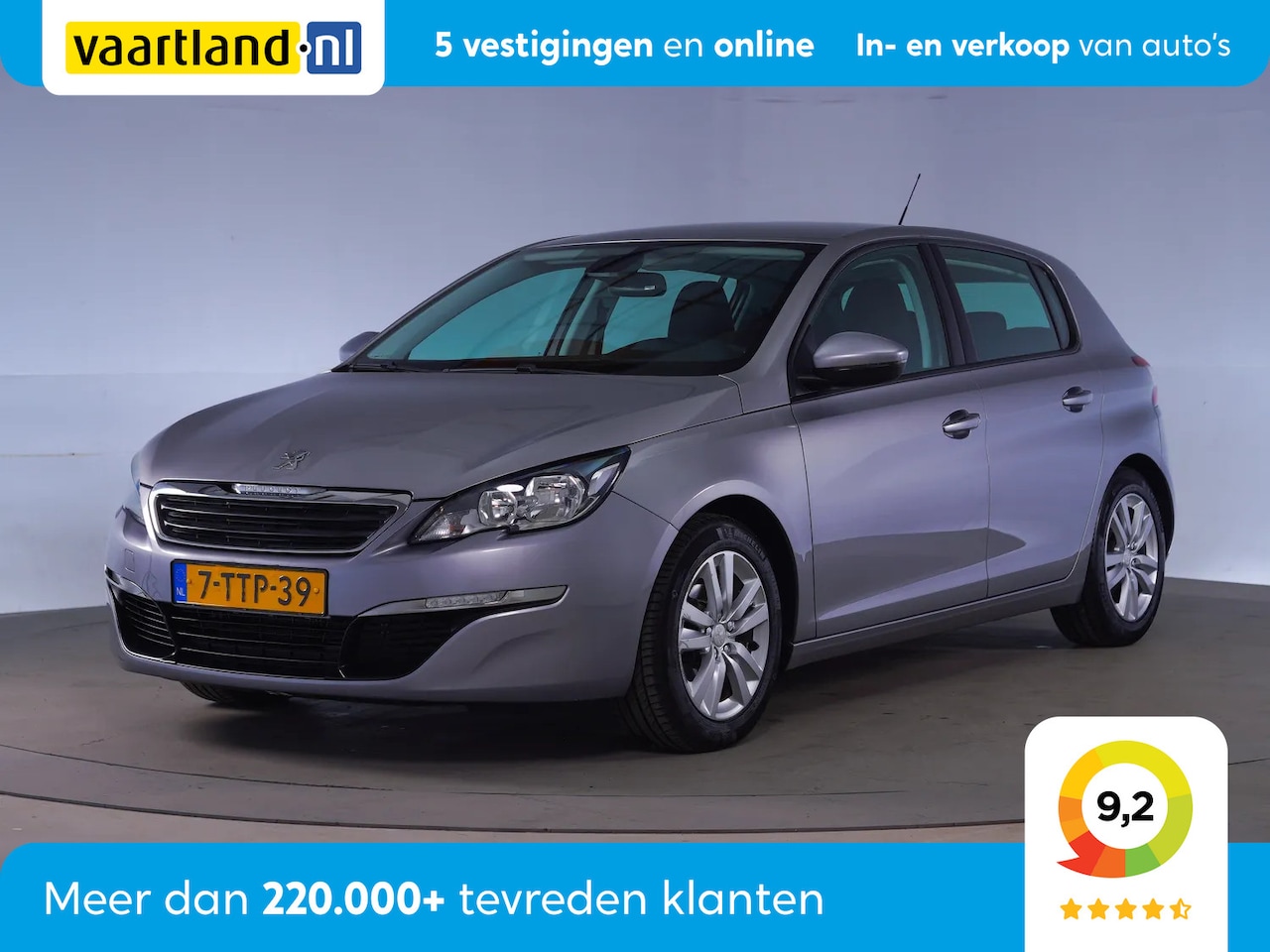 Peugeot 308 - 1.2 VTi Active [ Navigatie Trekhaak PDC ] - AutoWereld.nl