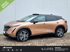 Nissan Ariya - e-4ORCE Evolve+ 87 kWh 4WD Automaat / Schuif-/Kanteldak / 3 Fase / CCS Snelladen / Lederen