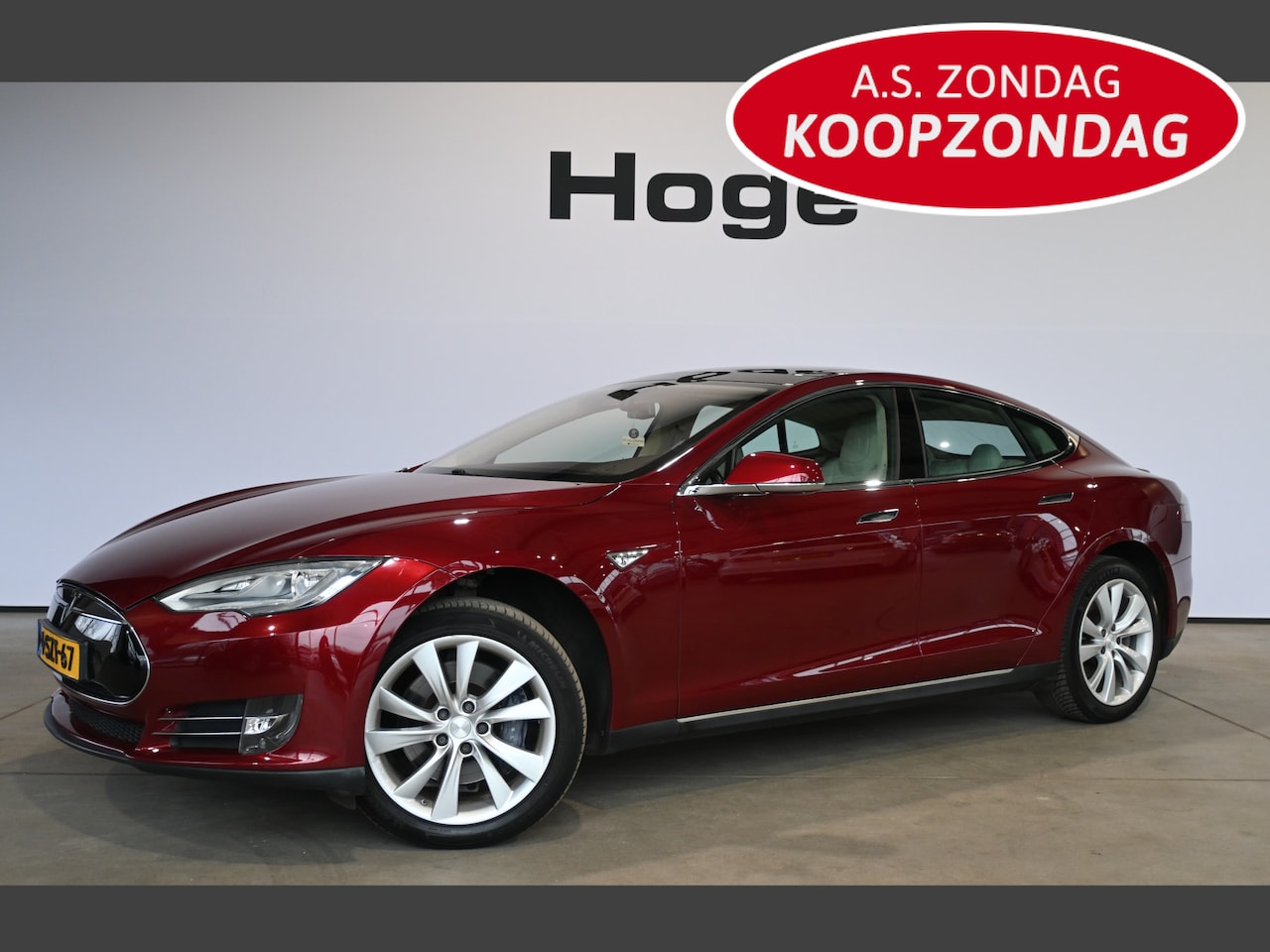 Tesla Model S - 85 Performance Tech Pack ECC Navigatie Licht metaal MARGE 339KM Actieradius! Inruil mogeli - AutoWereld.nl