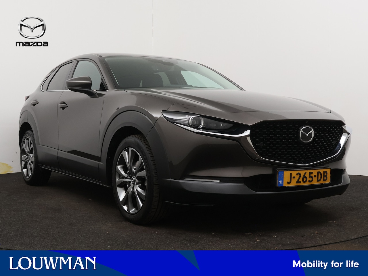 Mazda CX-30 - 2.0 e-SkyActiv-X M Hybrid Luxury met I-active sense pakket | BOSE Audio | Leder | 360 Came - AutoWereld.nl