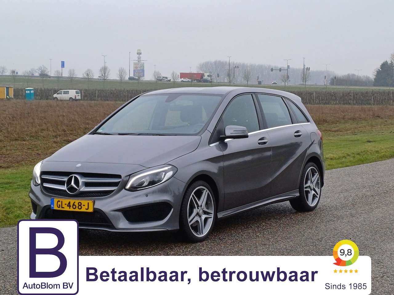 Mercedes-Benz B-klasse - 180 Ambition /AMG-Line/LED/Navi/Clima/Cruise/NL/Nieuwstaat/ - AutoWereld.nl