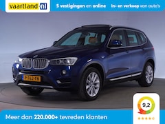 BMW X3 - xDrive 28i High Executive [ Pano Leder Stoelverwarming ]