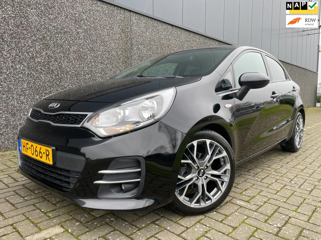 Kia Rio - 1.2 CVVT DynamicLine/NAVI/CRUISE/CAMERA/ APK 10-25! - AutoWereld.nl