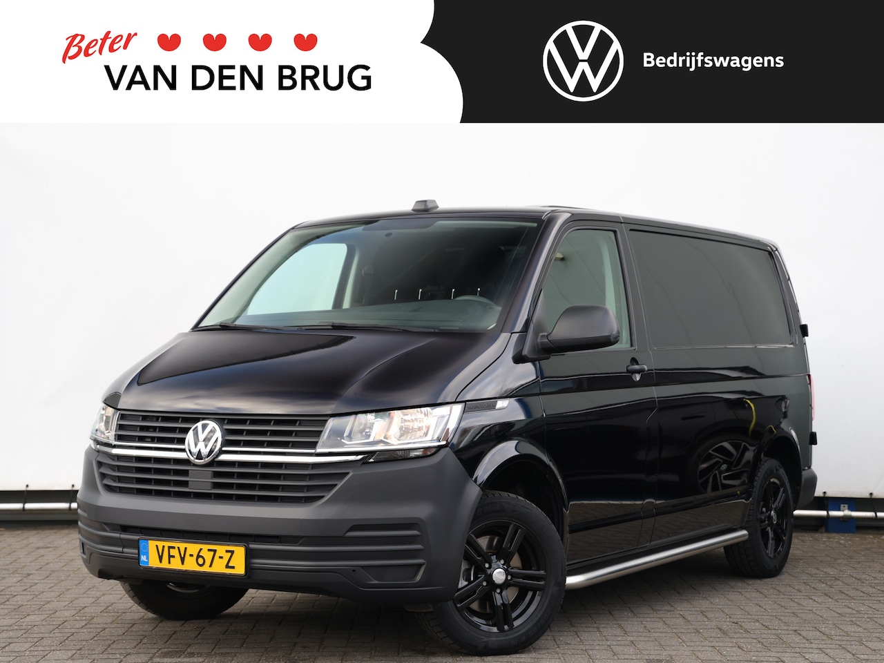 Volkswagen Transporter - 2.0 TDI 90PK L1H1 EC Trend | Navi via app-connect | Cruise control | Trekhaak | Lm velgen - AutoWereld.nl