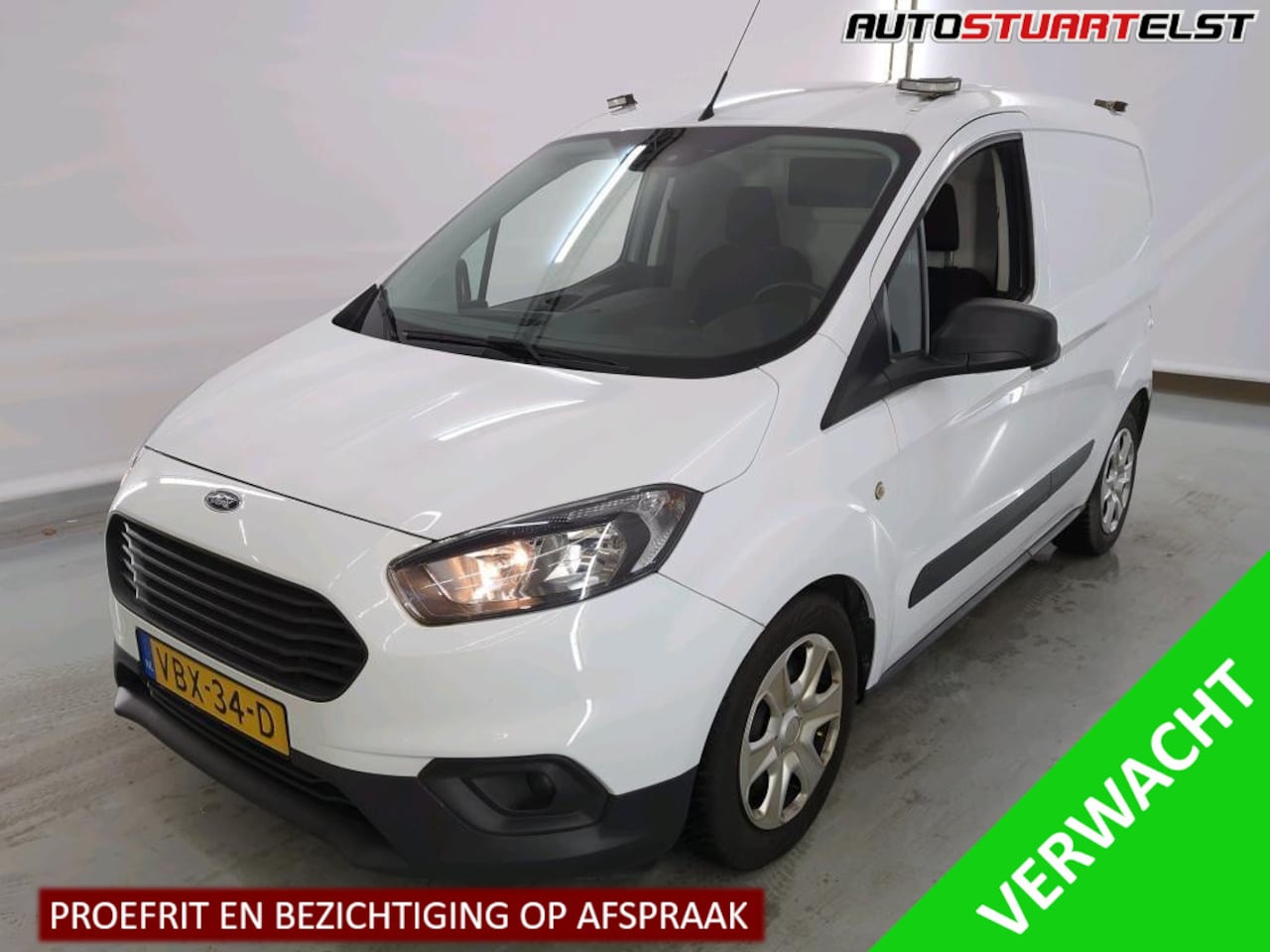 Ford Transit Courier - 1.5 TDCI Trend Navi | Incl Inrichting | Dak rail | Groot scherm| Stoel verwarming | NAP | - AutoWereld.nl