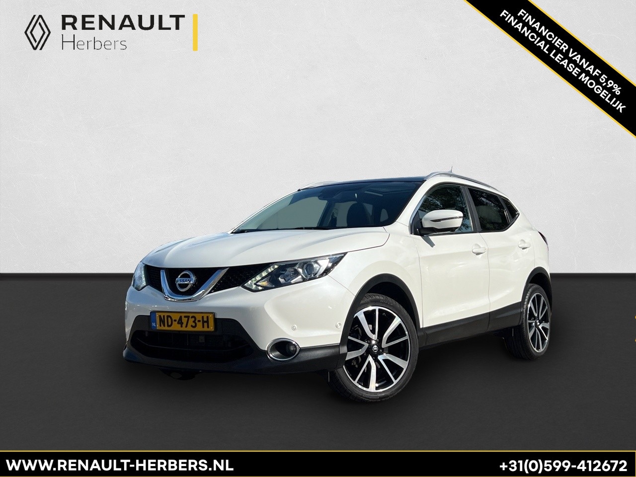 Nissan Qashqai - 1.2 Tekna / AUTOMAAT / NAVI / CRUISE / ECC - AutoWereld.nl