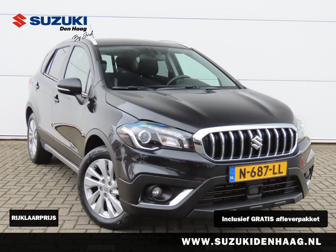 Suzuki S-Cross - 1.4 Boosterjet Select Smart Hybrid/ Apple Carplay/Andriod Auto/ Adaptive cruise/ stoelverw - AutoWereld.nl