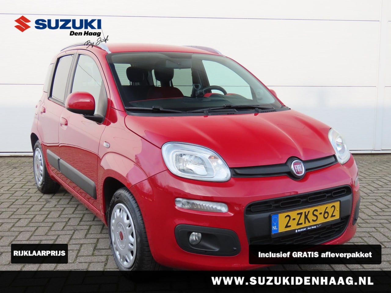 Fiat Panda - 0.9 TwinAir Lounge Uitoering / Airco / Trekhaak / Dak drager set - AutoWereld.nl