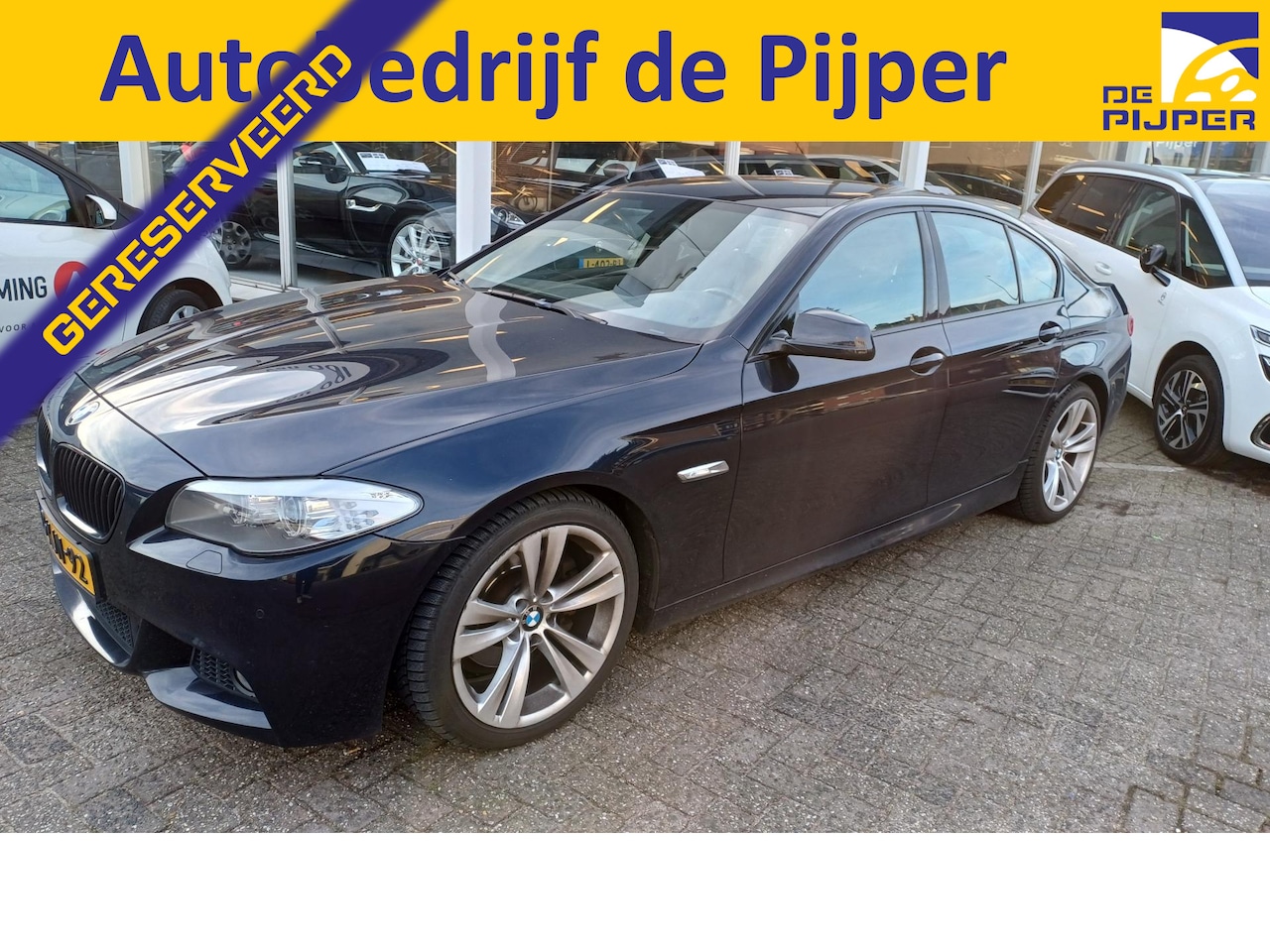 BMW 5-serie - 520i High Executive 520i High Executive, M SPORT ,ORGINEEL NEDERLANDSE AUTO , BOEKJES ,NAP EN ONDERHOUDSHISTOR - AutoWereld.nl