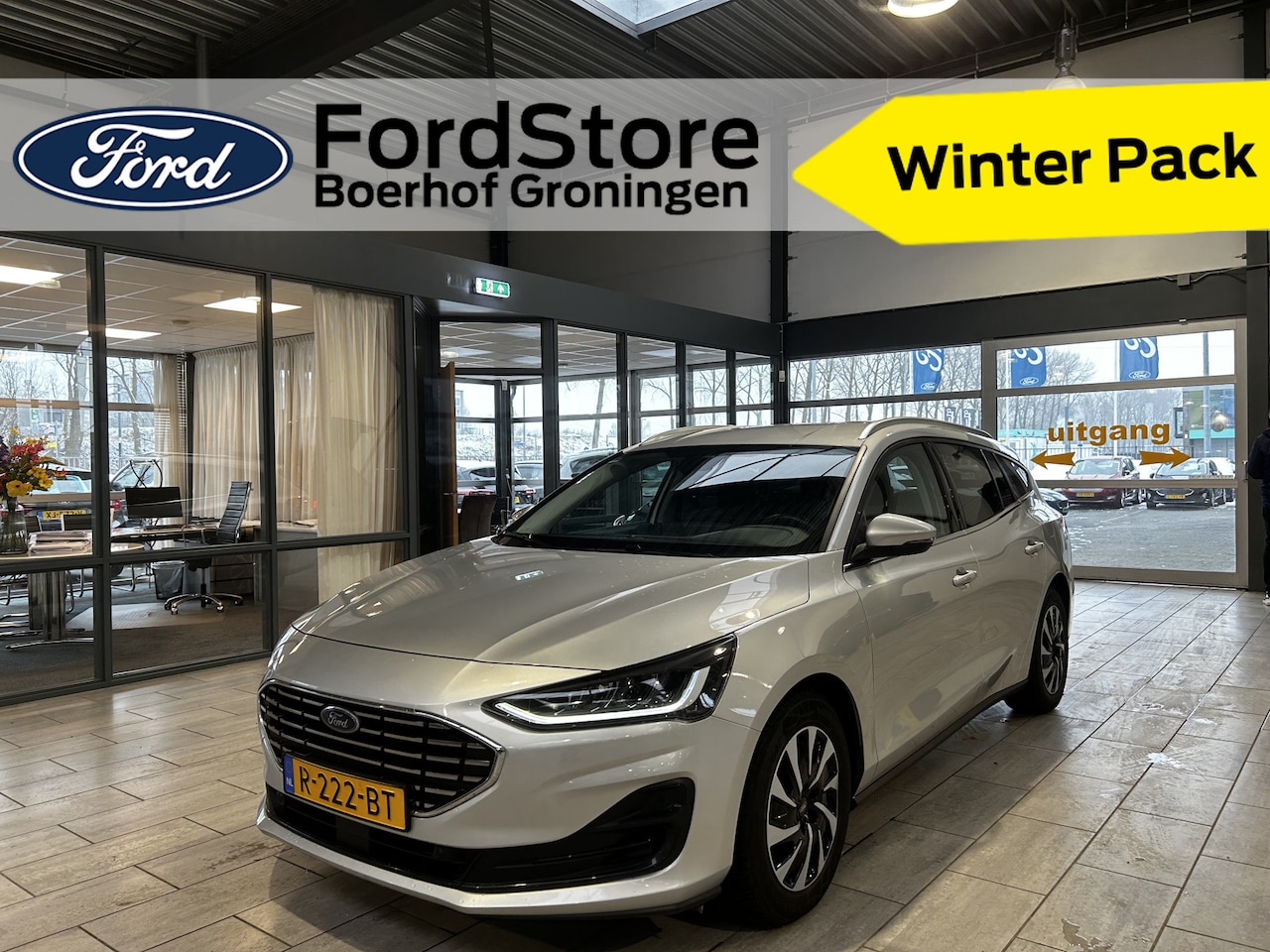 Ford Focus Wagon - EcoBoost Hybrid 125 pk Titanium | Winter Pack | Camera | Navi | Clima | Cruise | Keyless e - AutoWereld.nl