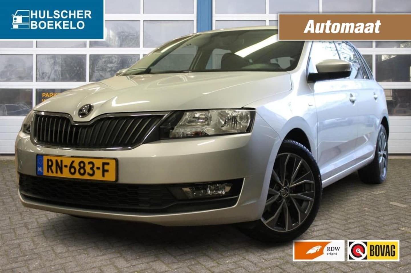 Skoda Rapid - 1.0 TSI Greentech Drive Automaat **NL-Auto**  stoelverwarming - AutoWereld.nl